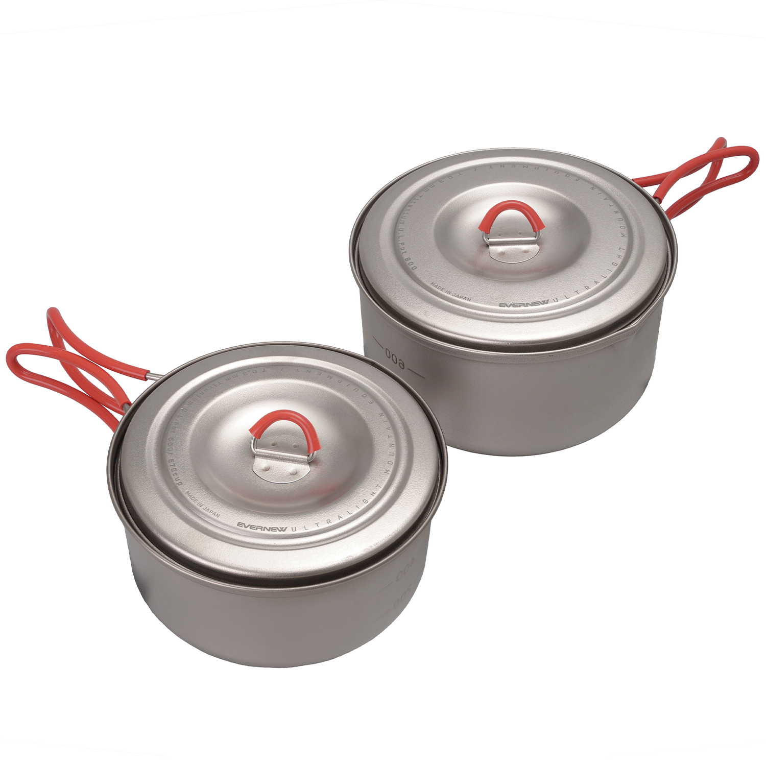 Ti U.L. Pot 600 + 900 | EVERNEW OUTDOOR|