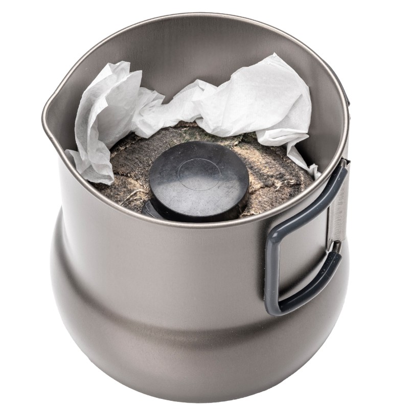 Ti Tea pot 500 | EVERNEW OUTDOOR|